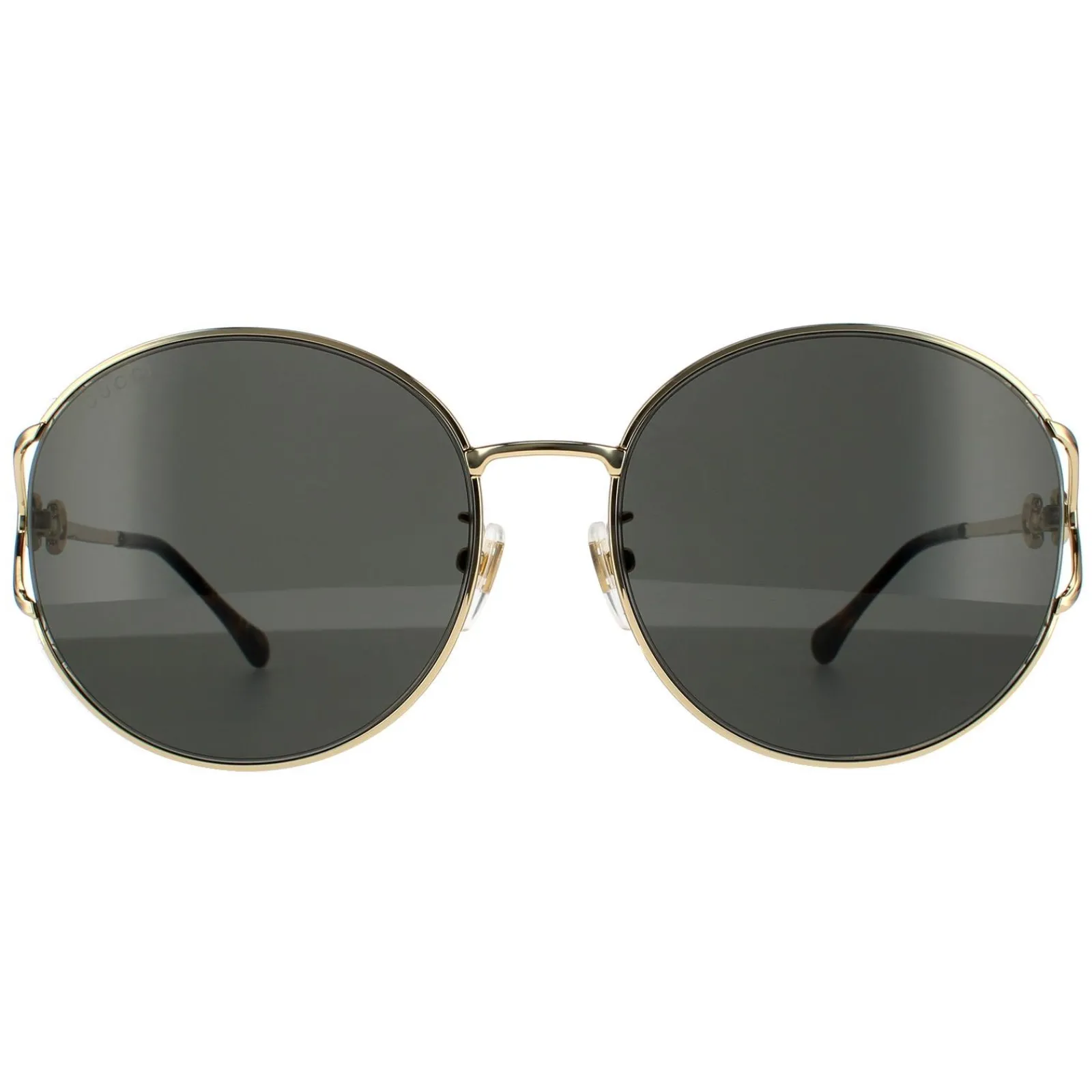 Gucci Gucci|Gucci^Sunglasses GG1017SK 001 Gold Grey