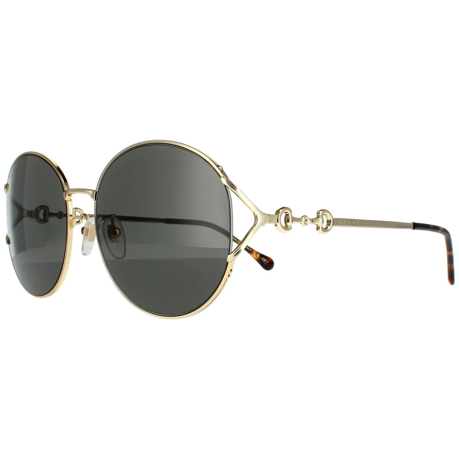 Gucci Gucci|Gucci^Sunglasses GG1017SK 001 Gold Grey