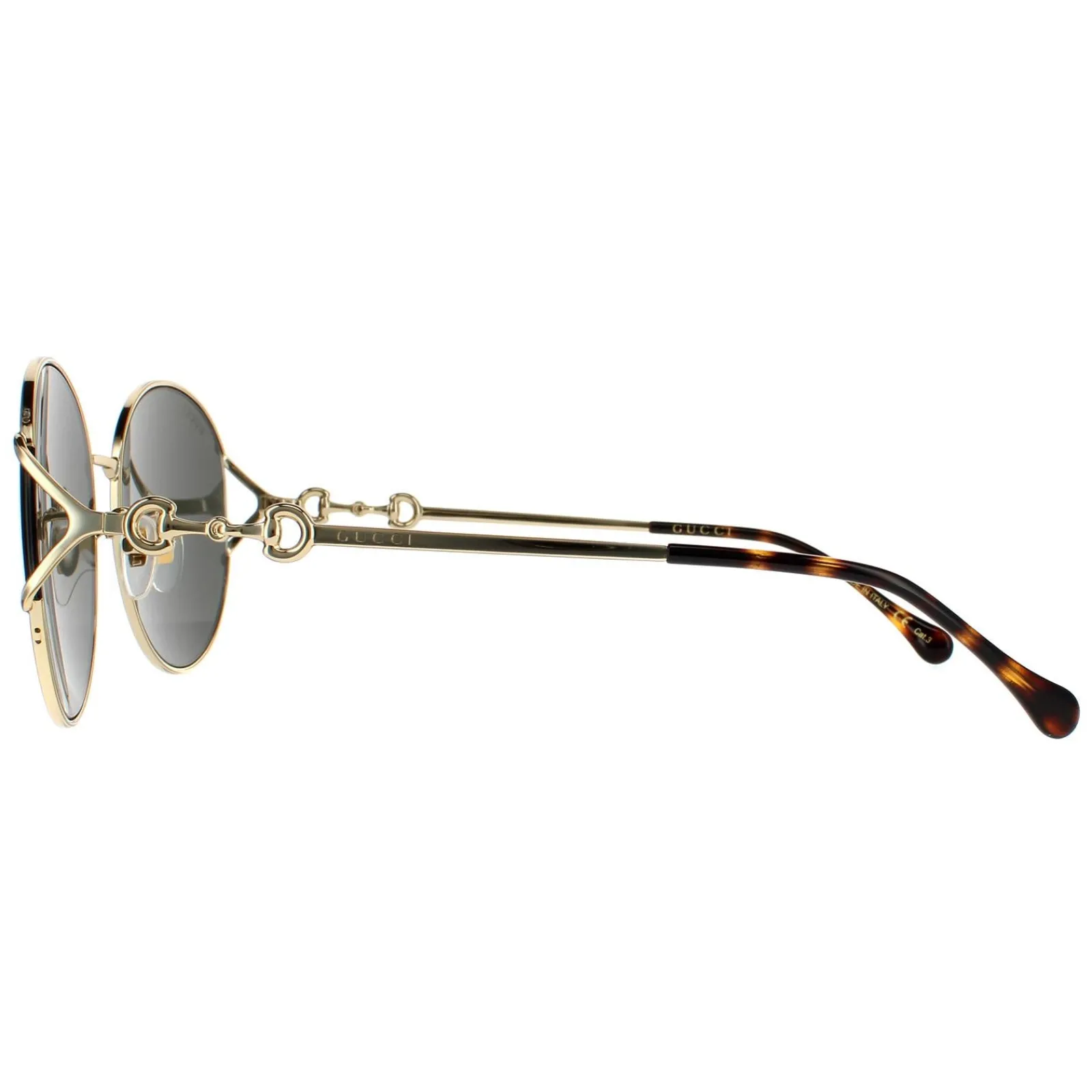 Gucci Gucci|Gucci^Sunglasses GG1017SK 001 Gold Grey