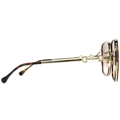 Gucci Rectangle^Sunglasses GG1016SK 003 Havana Brown