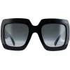 Gucci Gucci|Square^Sunglasses GG0053SN 001 Black Grey