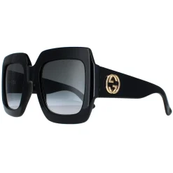 Gucci Gucci|Square^Sunglasses GG0053SN 001 Black Grey