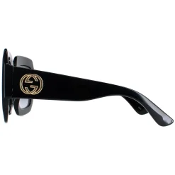 Gucci Gucci|Square^Sunglasses GG0053SN 001 Black Grey