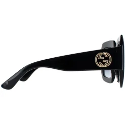 Gucci Gucci|Square^Sunglasses GG0053SN 001 Black Grey