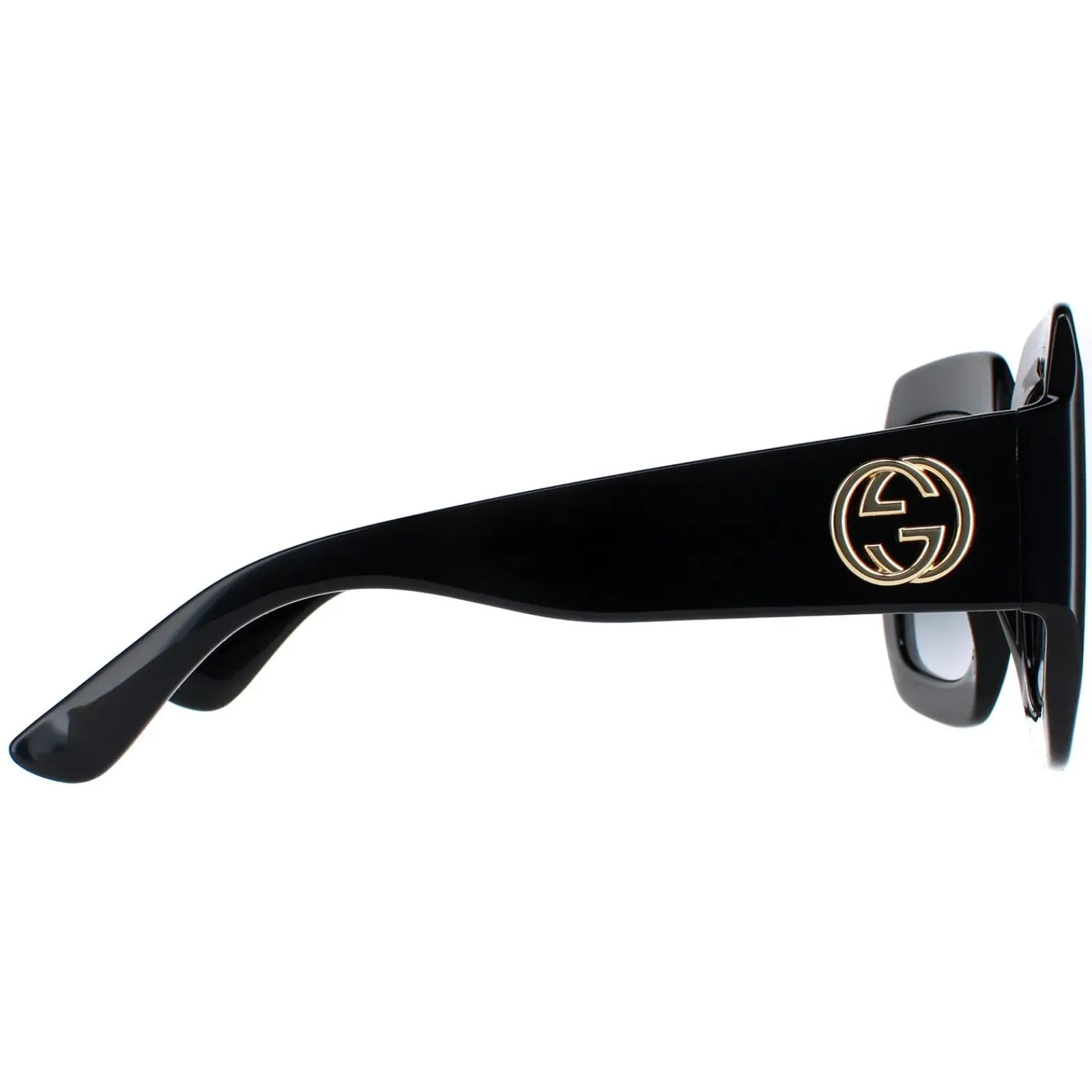 Gucci Gucci|Square^Sunglasses GG0053SN 001 Black Grey