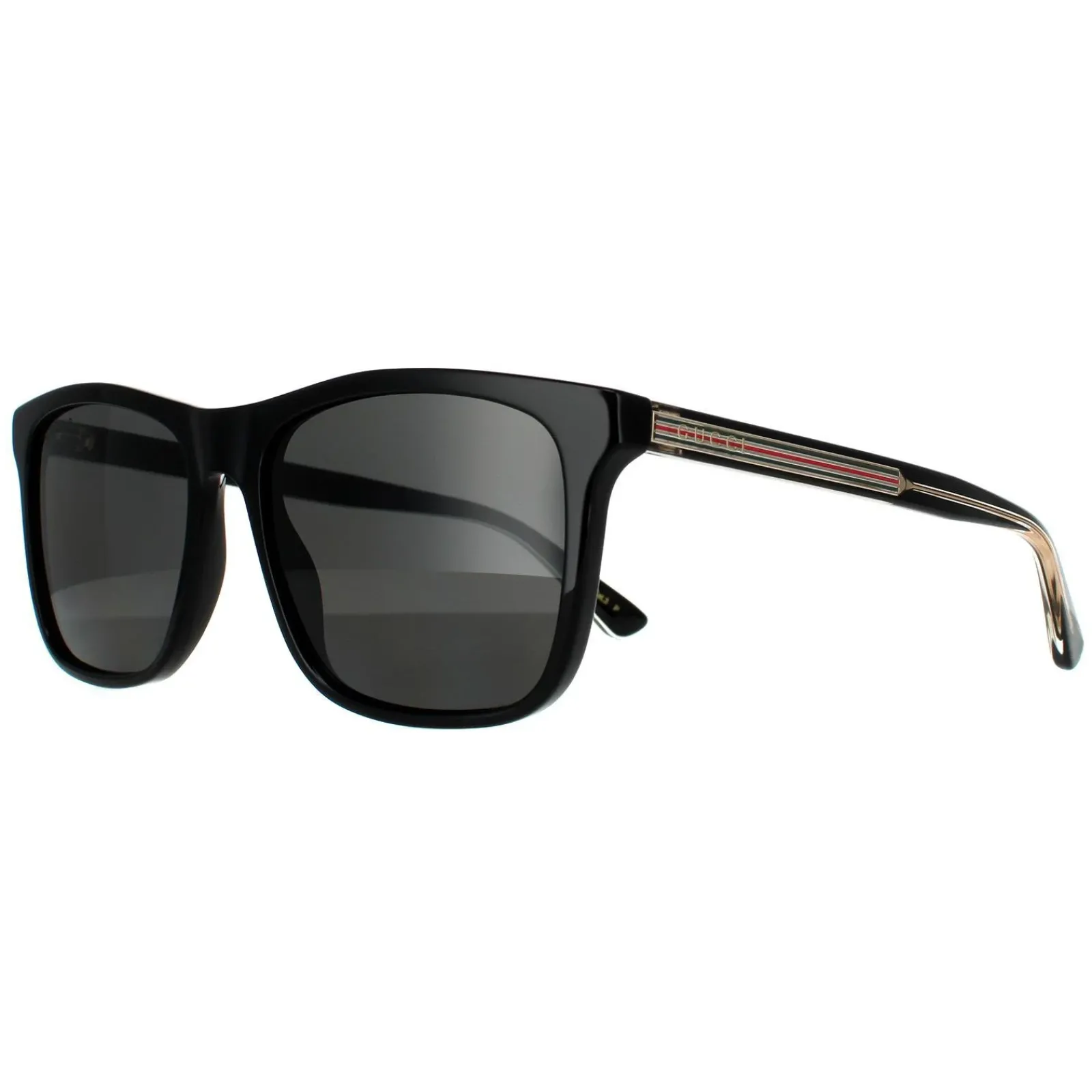 Gucci Polarised|Gucci^Sunglasses GG0381SN 007 Black Grey Polarized
