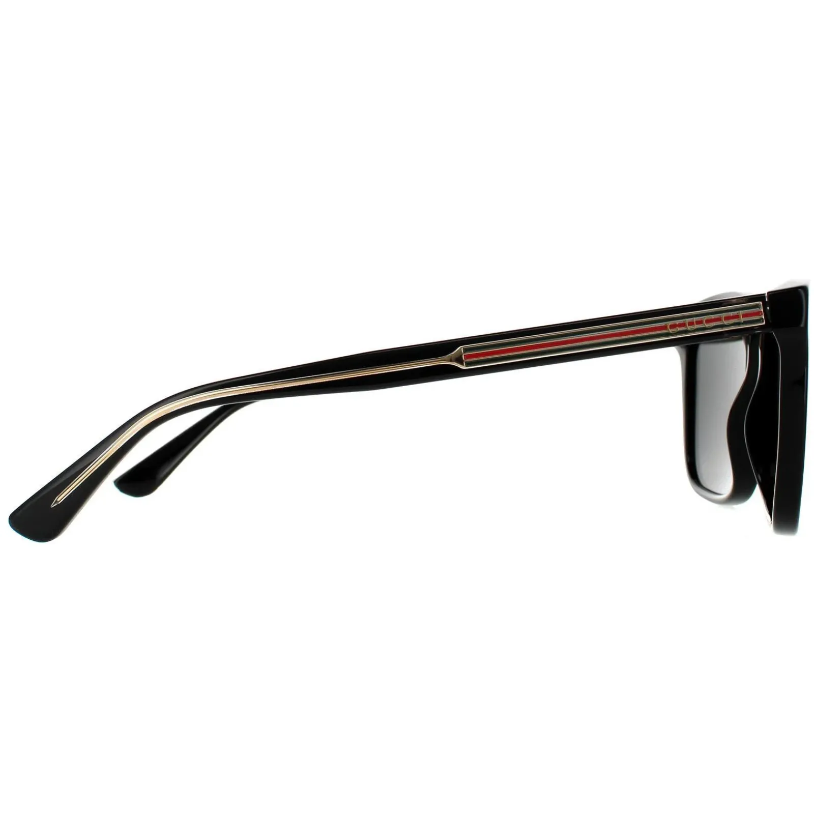 Gucci Polarised|Gucci^Sunglasses GG0381SN 007 Black Grey Polarized