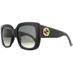 Gucci Gucci|Square^Sunglasses GG0141SN 001 Black Grey Gradient