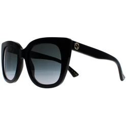 Gucci Gucci^Sunglasses GG0163SN 001 Black Grey Gradient