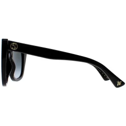 Gucci Gucci^Sunglasses GG0163SN 001 Black Grey Gradient
