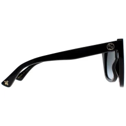 Gucci Gucci^Sunglasses GG0163SN 001 Black Grey Gradient