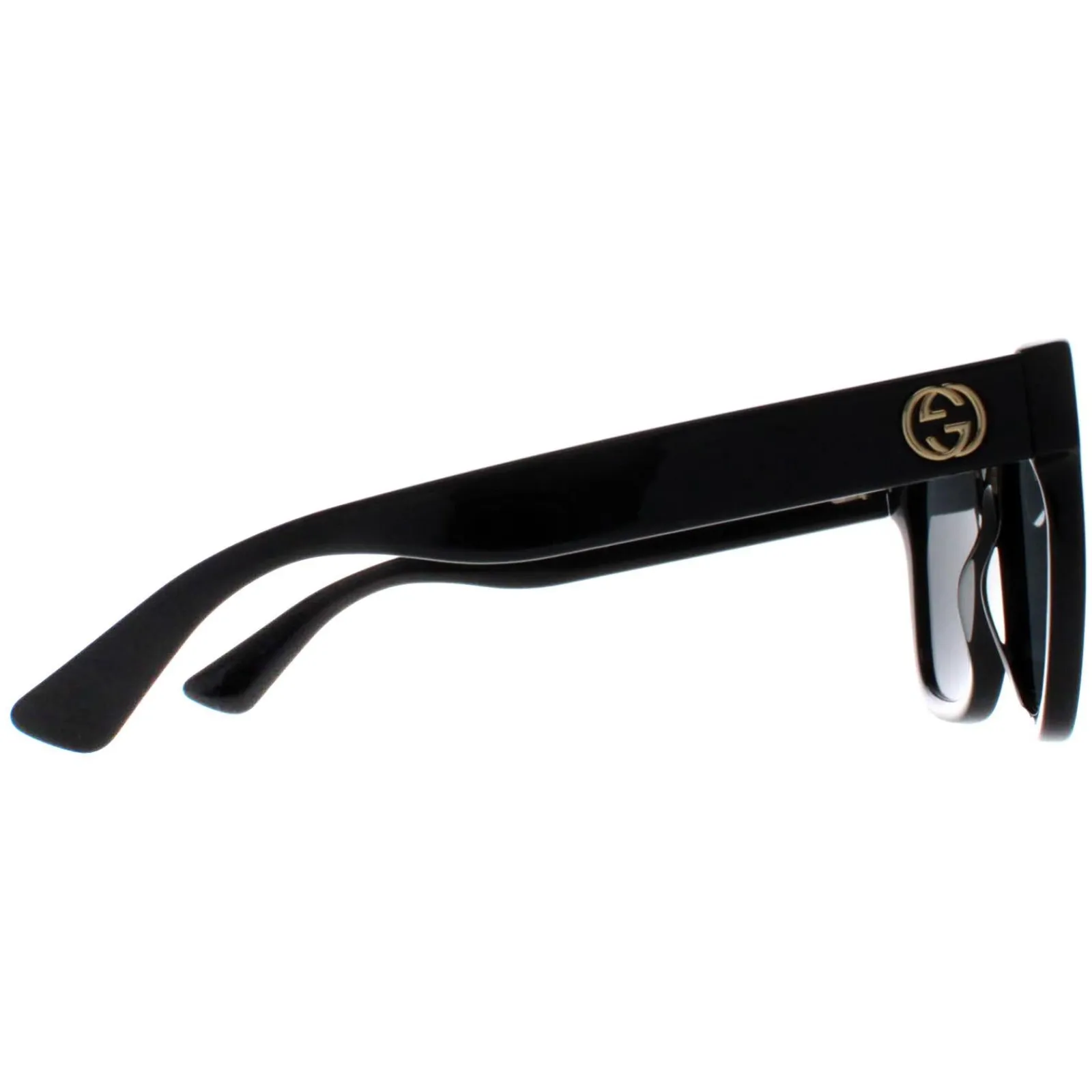 Gucci Gucci|Square^Sunglasses GG0034SN 001 Black Grey