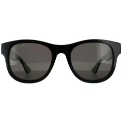 Gucci Gucci|Rectangle^Sunglasses GG0003SN 006 Black Green Grey Grey