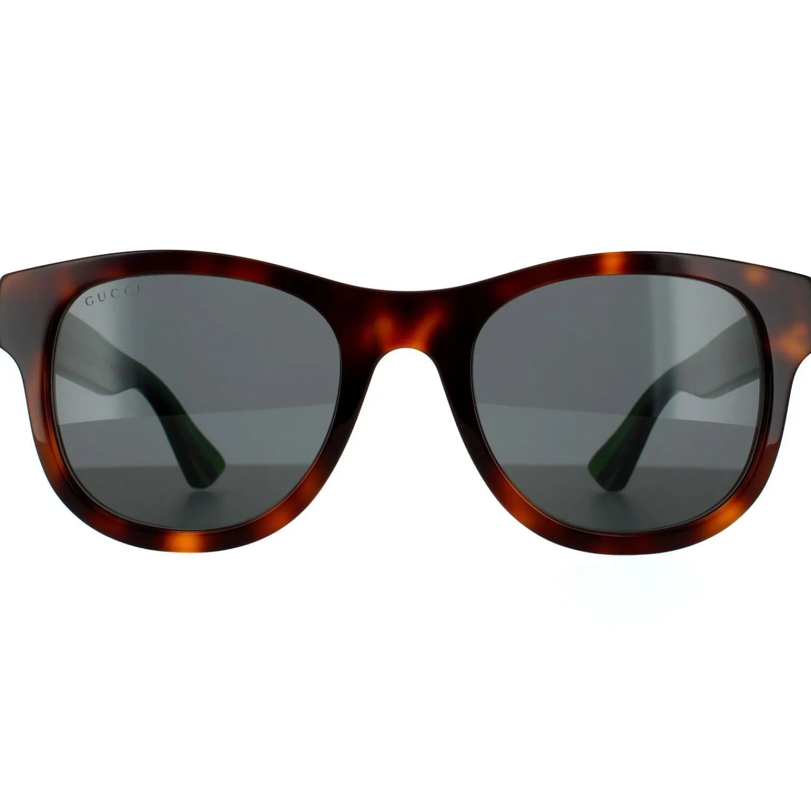 Gucci Gucci|Rectangle^Sunglasses GG0003SN 003 Havana Green Grey Grey