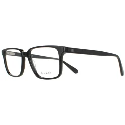 Guess Rectangle^Glasses Frames GU50047 001 Shiny Black Men