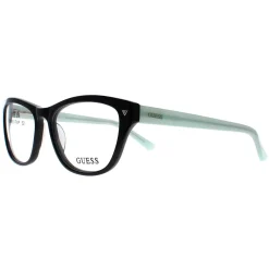 Guess Square^Glasses Frames GU2452 BKBL Black Blue Women