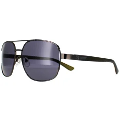 Guess Guess|Aviator^Sunglasses GF0227 08A Shiny Gunmetal Smoke