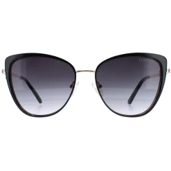 Guess Guess|Cat-Eye^Sunglasses GF6141 01B Black Grey Gradient