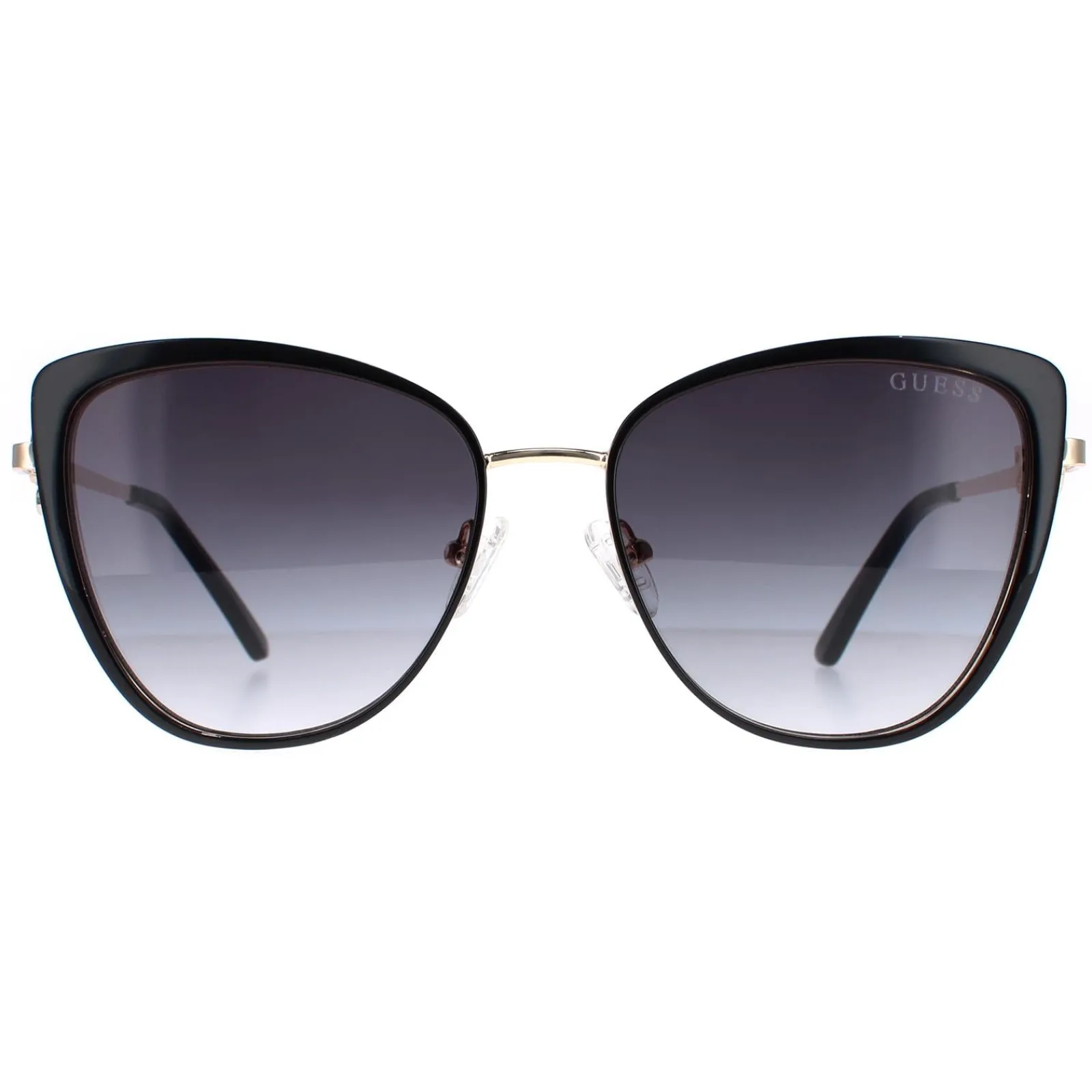 Guess Guess|Cat-Eye^Sunglasses GF6141 01B Black Grey Gradient