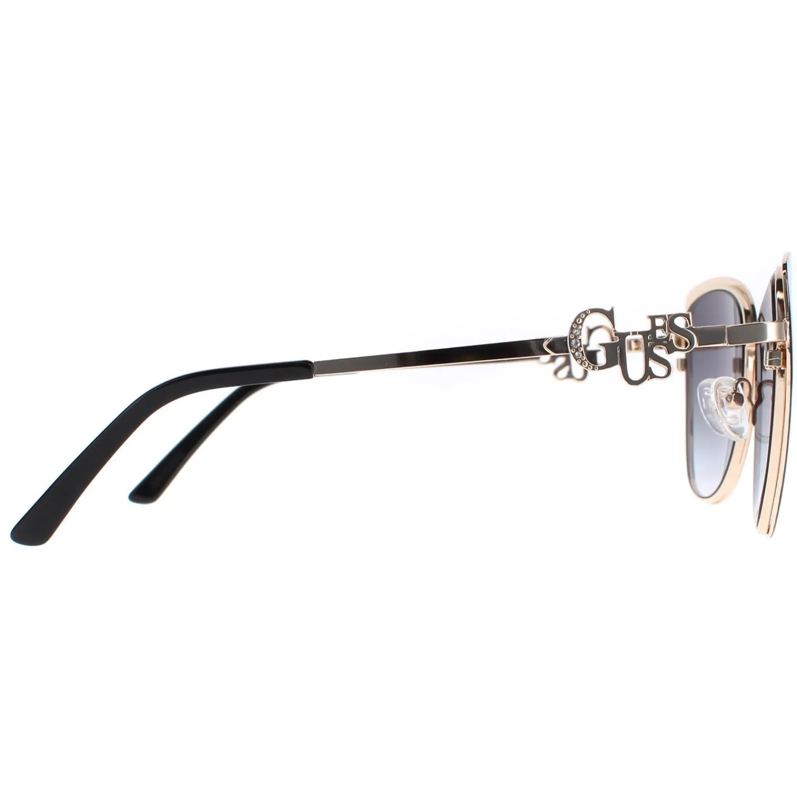 Guess Guess|Cat-Eye^Sunglasses GF6141 01B Black Grey Gradient