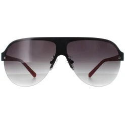 Guess Guess|Guess^Sunglasses GF0148 02B Black and Red Smoke Gradient