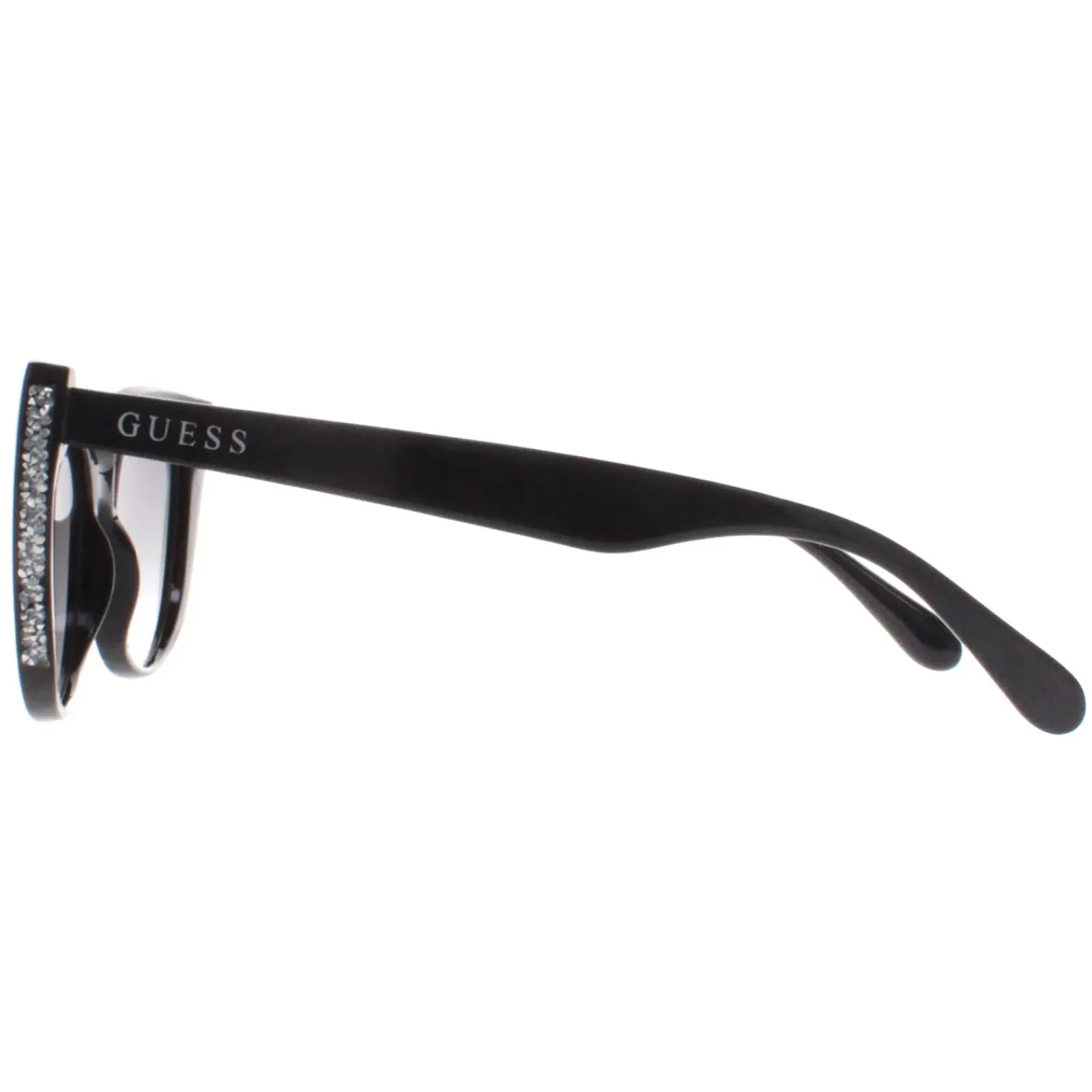 Guess Cat-Eye|Guess^Sunglasses GF0422 01B Shiny Black Smoke Gradient