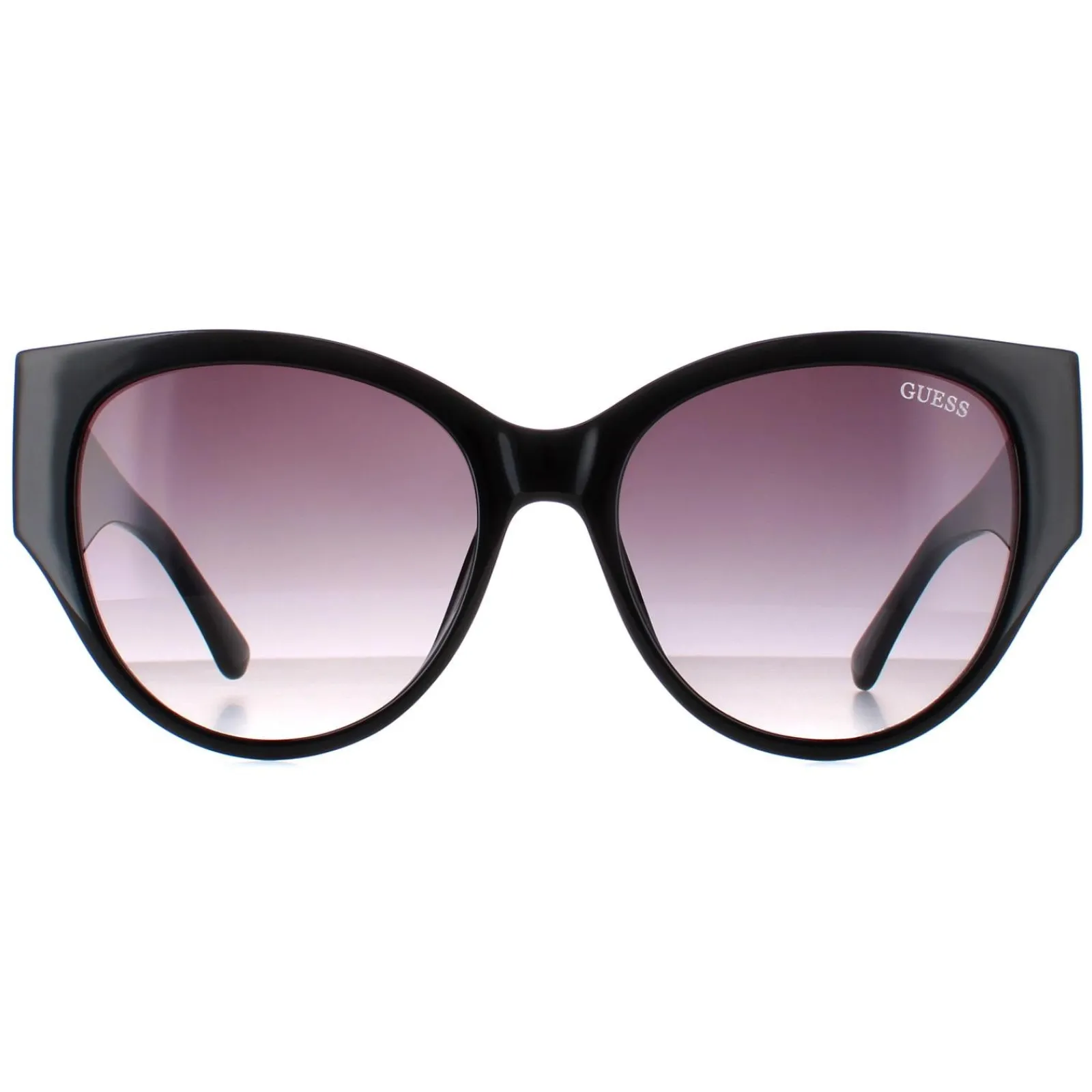 Guess Guess|Cat-Eye^Sunglasses GF6118 01B Shiny Black Smoke Gradient