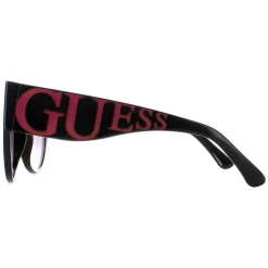 Guess Guess|Cat-Eye^Sunglasses GF6118 01B Shiny Black Smoke Gradient