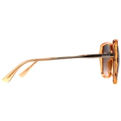 Guess Guess|Oval^Sunglasses GF0396 57B Shiny Beige Smoke Gradient