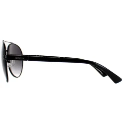 Guess Guess|Aviator^Sunglasses GF0221 01B Shiny Black Smoke Gradient