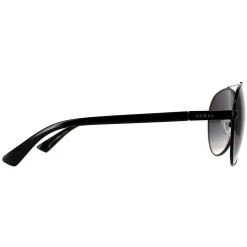 Guess Guess|Aviator^Sunglasses GF0221 01B Shiny Black Smoke Gradient