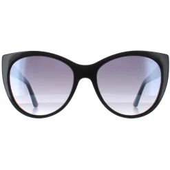 Guess Guess|Cat-Eye^Sunglasses GF6069 01B Shiny Black Smoke Gradient