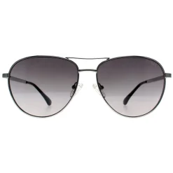 Guess Guess|Aviator^Sunglasses GF6157 10B Shiny Light Nickeltin Grey Gradient