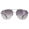 Guess Guess|Aviator^Sunglasses GF5065 10B Shiny Light Nickeltin Smoke Gradient