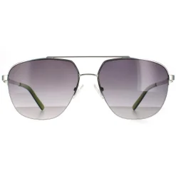 Guess Guess|Aviator^Sunglasses GF5065 10B Shiny Light Nickeltin Smoke Gradient