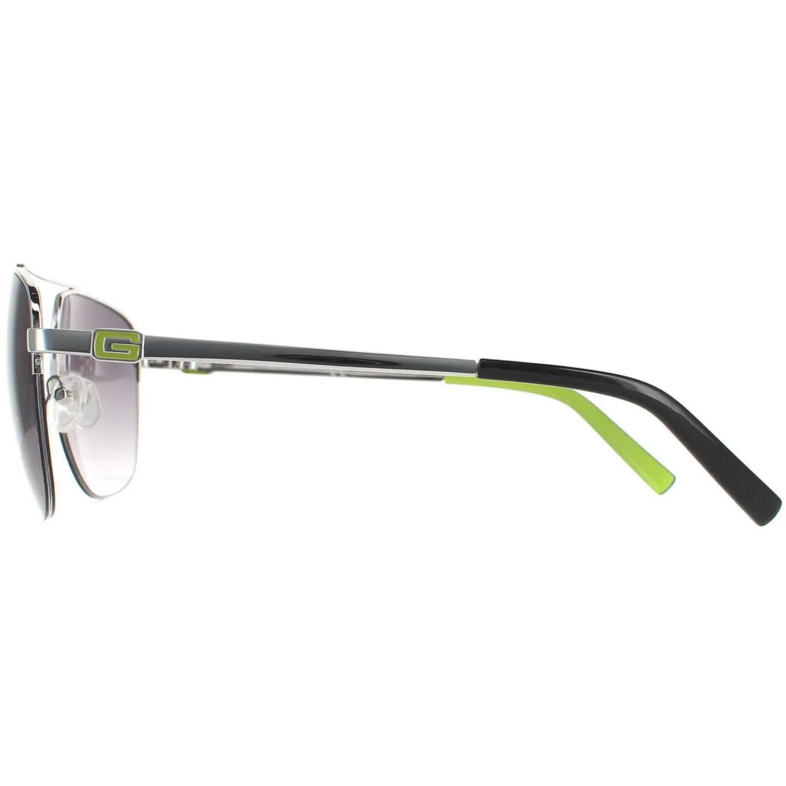 Guess Guess|Aviator^Sunglasses GF5065 10B Shiny Light Nickeltin Smoke Gradient