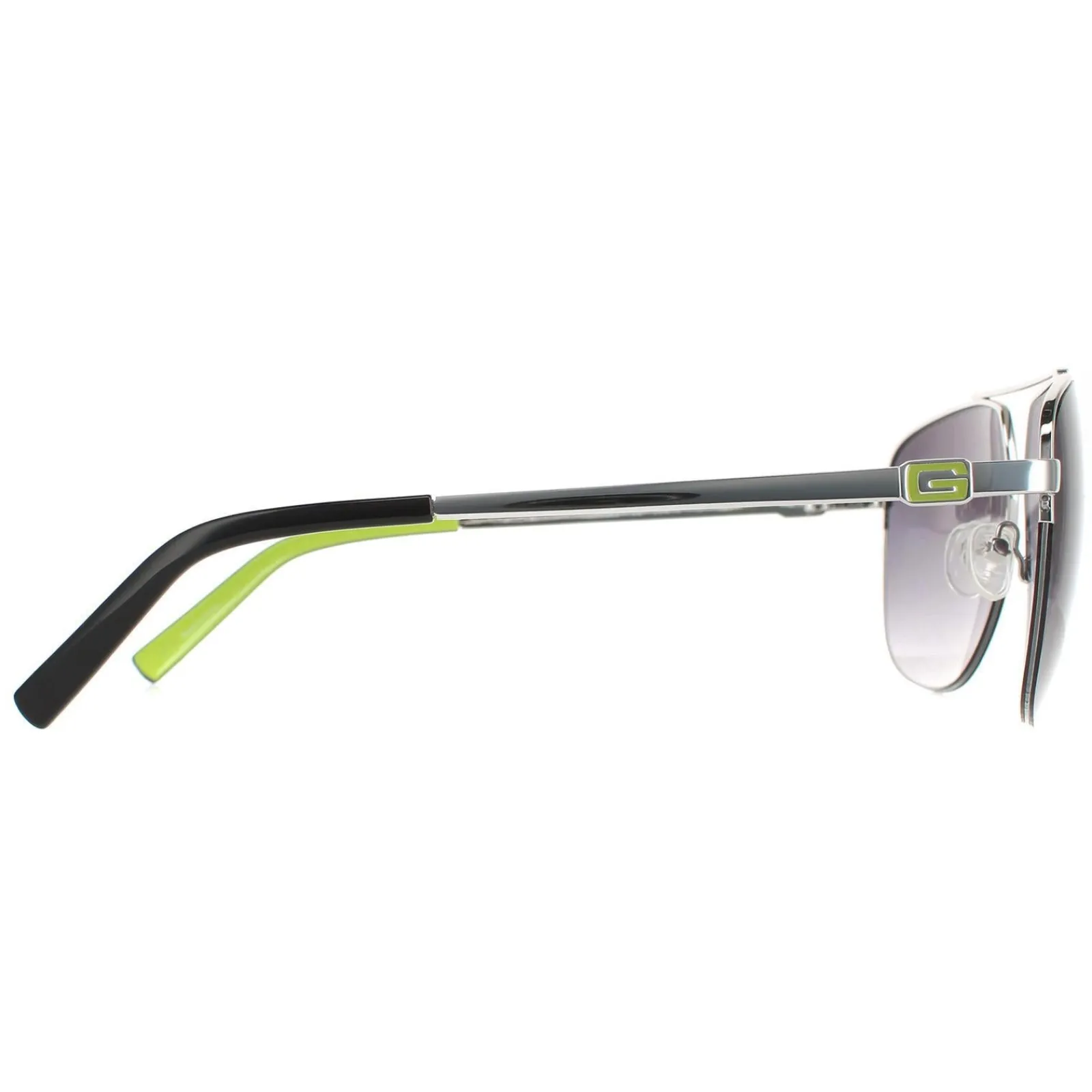 Guess Guess|Aviator^Sunglasses GF5065 10B Shiny Light Nickeltin Smoke Gradient