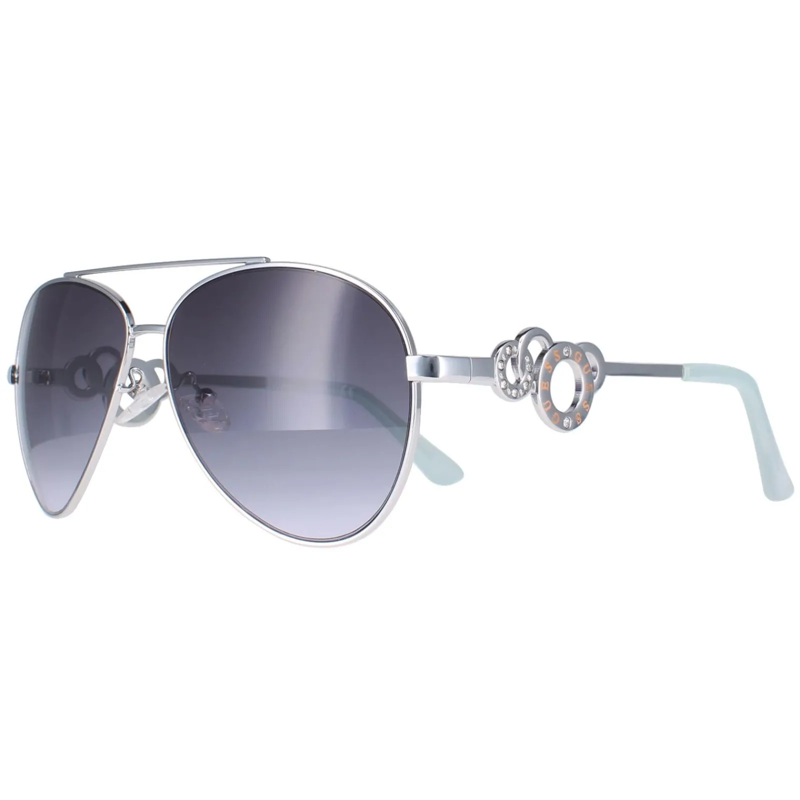 Guess Guess|Aviator^Sunglasses GF0365 10B Silver Grey Gradient