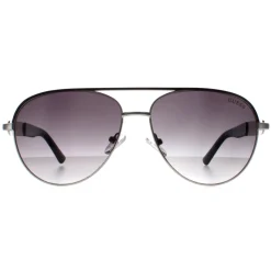 Guess Guess|Aviator^Sunglasses GF0287 06B Silver Black Grey Gradient