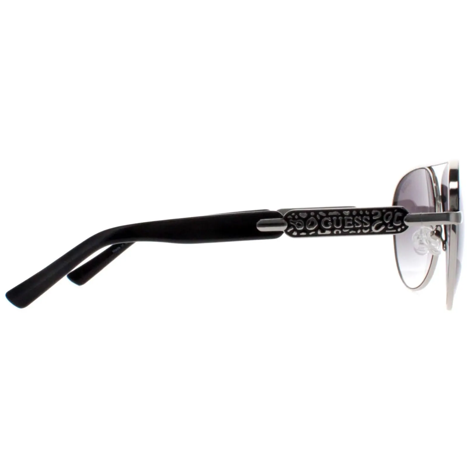 Guess Guess|Aviator^Sunglasses GF0287 06B Silver Black Grey Gradient