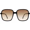 Guess Guess|Square^Sunglasses GF6146 01F Black Brown Gradient