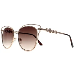Guess Guess|Cat-Eye^Sunglasses GF0343 32F Gold Brown Gradient