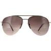 Guess Aviator^Sunglasses GF0224 32F Gold Brown Gradient
