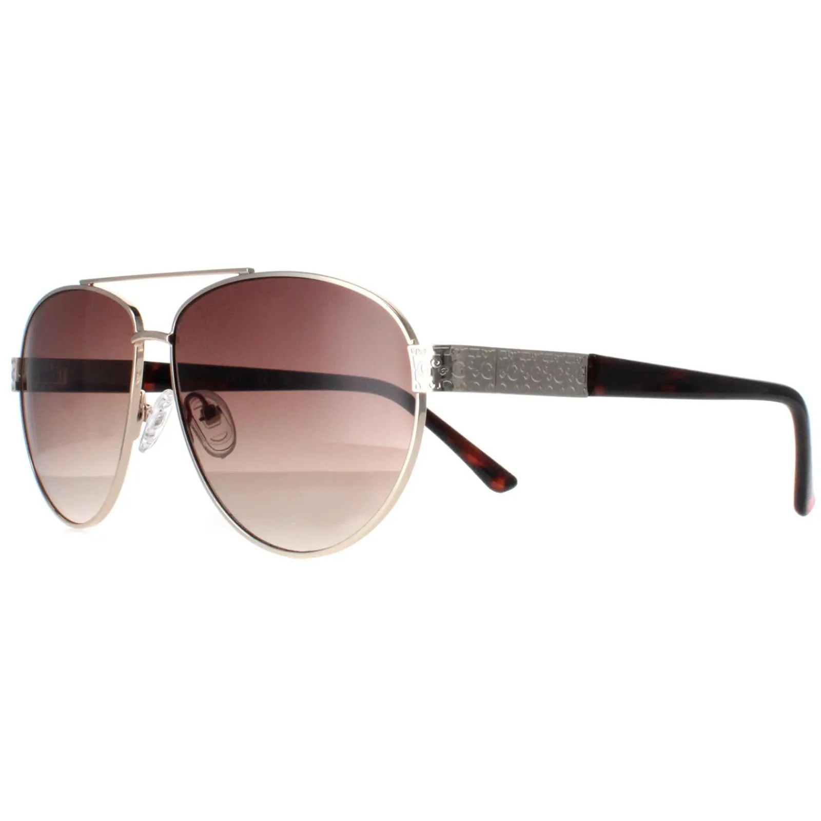 Guess Guess|Aviator^Sunglasses GF0414 32F Gold Brown Gradient