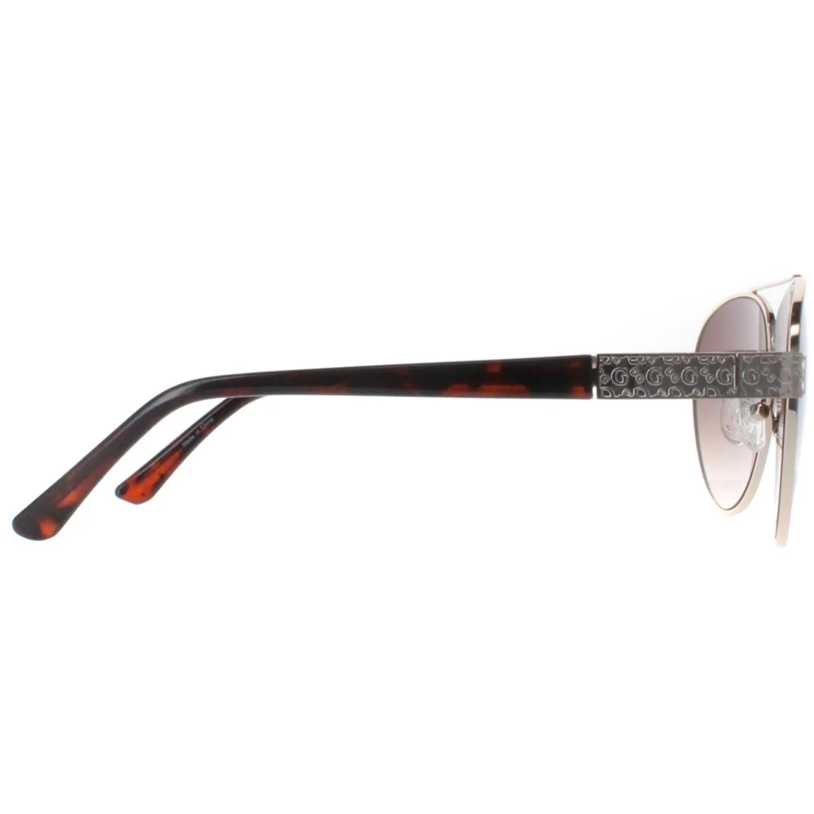 Guess Guess|Aviator^Sunglasses GF0414 32F Gold Brown Gradient