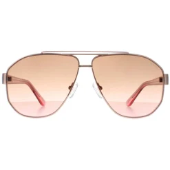 Guess Guess|Aviator^Sunglasses GF6145 28F Rose Gold Brown Gradient
