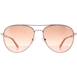 Guess Guess|Aviator^Sunglasses GF6143 28F Shiny Rose Gold Brown Gradient