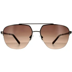 Guess Guess|Aviator^Sunglasses GF5065 08F Shiny Gunmetal Brown Gradient