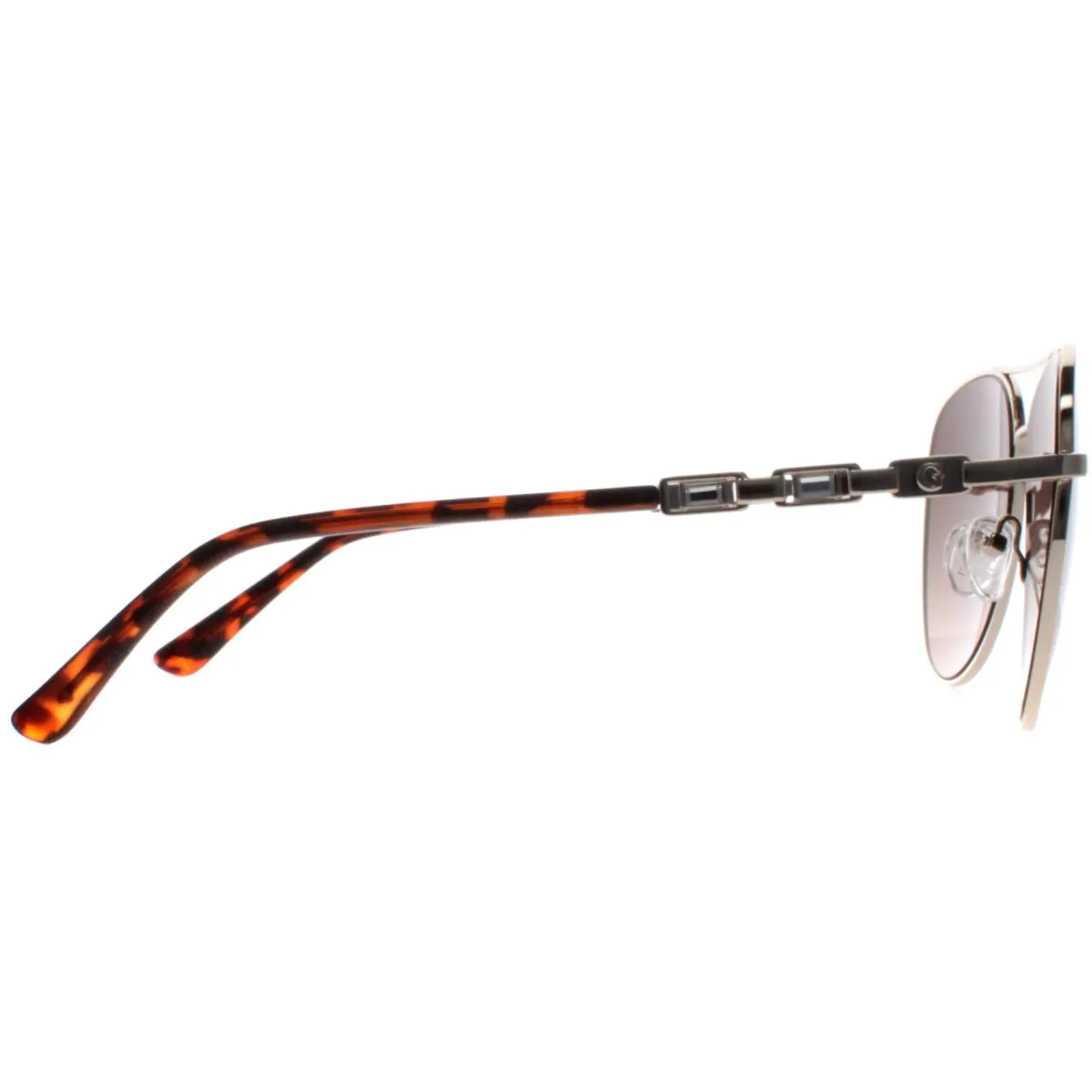 Guess Guess|Aviator^Sunglasses GF6143 32F Silver Brown Gradient