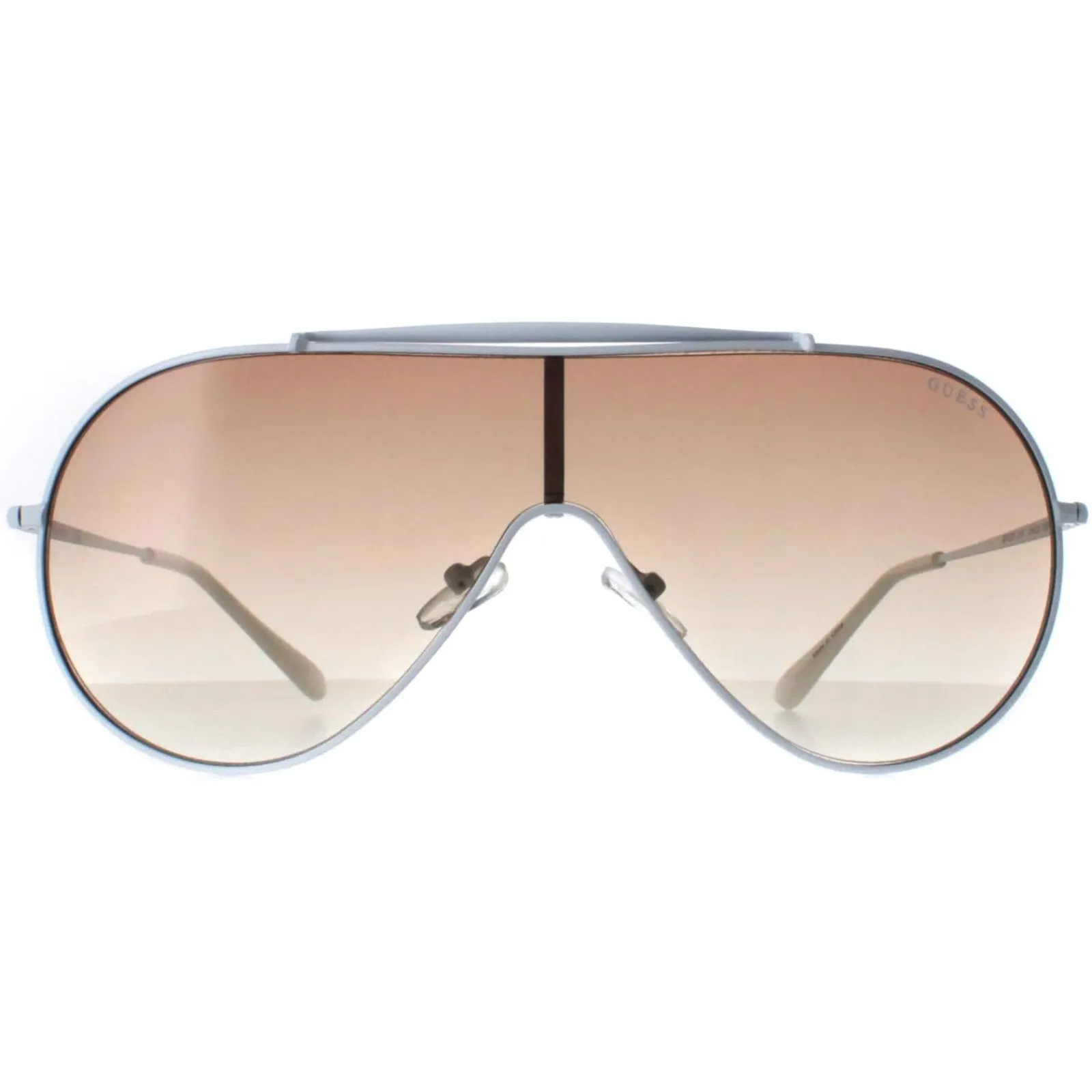 Guess Guess|Shield^Sunglasses GF0370 21F White Brown Gradient